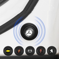 Accessoires anti-choc pour portières de voiture, coussin insonorisant en silicone, autocollant décoratif, joint amortisseur, pièces pour voitures et camions