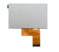 Écran industriel IPS/NB TFT de 4,3 pouces avec écran tactile résistif, luminosité de 1000 cd/m², pour les lecteurs de codes-barres et les lecteurs RFID