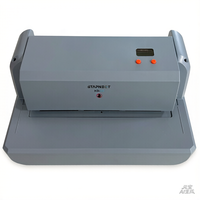 Agrafeuse électrique automatique robuste STAPNECT H3-80 à 3 têtes pour plastique et métal, capacité de 60 feuilles