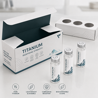 Boîte d'emballage en verre de qualité supérieure pour flacons de 2 ml, 3 ml, 10 ml avec logo personnalisé imprimé et insert en mousse