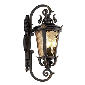 Lampe murale extérieure traditionnelle en bronze haut de gamme Casa <span class=keywords><strong>Marseille</strong></span> de grande taille, fabriquée en Chine par OEM - Product Image 1