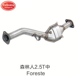 XGAUTOPARTS, sistema de escape de piezas de automóviles, catalizador de tres vías, convertidor catalítico de ajuste directo para Subaru Forester 2,5 medio - Product Image 6