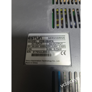 1 pièce de servomoteur Estun d'occasion EDB-08APA 0,75KW 220V - Product Image 3