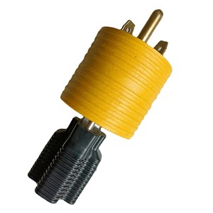 Pesante spina RV 15A maschio a 30A Famale RV convertitore di alimentazione elettrica NEMA 5-15P a 5-30R spina adattatore per veicoli elettrici