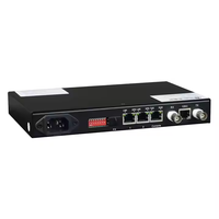 Escritorio tipo E1 sobre Ethernet TDM sobre IP Ethernet con convertidor de consola
