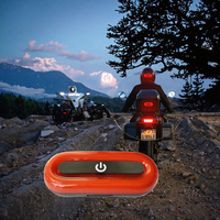 Édition Spéciale Casque en Plastique ABS TK526 avec Lumière LED pour la Fabrication de Motocyclettes