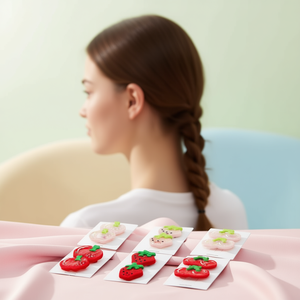 Pinzas para el Cabello con Forma de Fruta, 600 Piezas por Caja, Accesorio de Moda para Mujeres y Niñas - Product Image 3