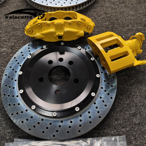 ชุดคาลิปเปอร์เบรก 6 พอต พร้อมจานเบรกคาร์บอนเซรามิก CCB ด้านหน้า สำหรับรถบีเอ็มดับเบิลยู F30 เทสล่า S Plaid R35 GTR คาร์บอนไฟเบอร์ โตโยต้า มาร์ค <span class=keywords><strong>2</strong></span> - Product Image 6