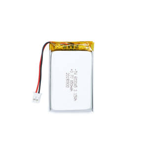 Wiederaufladbare <span class=keywords><strong>3</strong></span>,7V Kleinste 1mm Dicke Ultra-Dünne Lipo-Batterie 603048 850mAh - Product Image 2