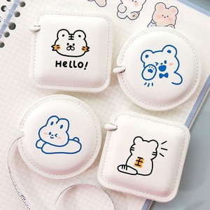 Cinta métrica suave y pequeña de 3m con bloqueo automático, enrollable, para ropa, con diseño de logotipo. - Product Image 2