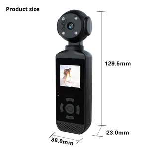 Videocamera Sportiva Tascabile 720 HD Anti-Shake con Visione Notturna, Impermeabile, Schermo da 1,3 Pollici, per Ciclismo, Moto, Attività all'Aperto, Portatile - Product Image 5