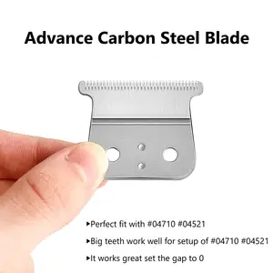 Cuchilla de corte ajustable profesional, hoja de repuesto para Andis T Outliner GTO <span class=keywords><strong>GTX</strong></span> GO - Product Image 4
