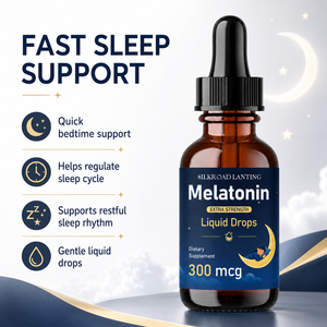 Gotas de Melatonina OEM para la Salud Inmunológica, Suplemento para Dormir, 10 mg de Melatonina Líquida en Gotas - Product Image 3
