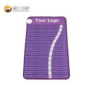 Mini-tapis chauffant en cristal d'améthyste Jiwan Lejia pour usage professionnel et thérapeutique, avec fonctions magnétiques pour le dos, l'abdomen et les hanches