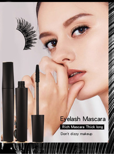 Nouveau noir allongement <span class=keywords><strong>Mascara</strong></span> crème Curling fibre épaisse volumateur étanche Volume végétalien marque privée cils <span class=keywords><strong>Mascara</strong></span> maquillage - Product Image 2