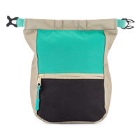 Sac à craie de bouldering personnalisé, grand format, avec fermeture magnétique et poches zippées
