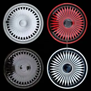 All Kinds Universal Car Wheel Covers Plastics ABS /PP Car Hubcaps Two Colors /Silver /Chrome Wheel Rims Cover 12