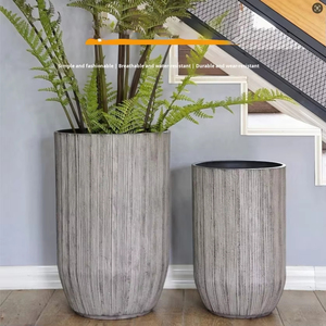 Vaso per Piante e Fiori Extra Large in Plastica Imitazione Pietra per Interni, Vendita all'Ingrosso del Produttore per Commercio Transfrontaliero - Product Image 1