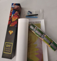 Kits de peinture diamant Phoenix, broderie complète, décoration murale DIY, décorations ou cadeaux pour la salle d'artisanat, sentier forestier