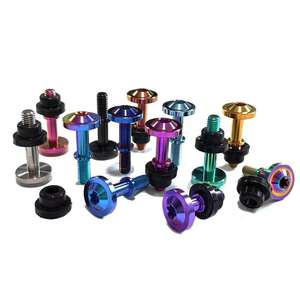 Болты с шестигранной головкой из титанового сплава M8, класс 10, с полированной отделкой для модификации тормозных дисков мотоциклов и велосипедов - Product Image 4