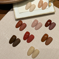 DANNYCOLL Nouvelle tendance saisonnière 9 couleurs Collection automne et hiver vernis à ongles gel marque privée vente en gros ensemble de vernis à gel UV