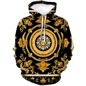 Felpa con Cappuccio Best Seller per <span class=keywords><strong>Uomo</strong></span> con Stampa Dorata dei Segni Zodiacali, Pullover Astrologico Mitologico per Uso Quotidiano e Casual - Product Image 2