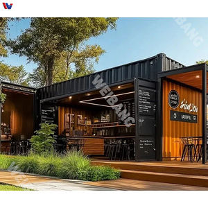 Complexe d'appartements préfabriqués multi-unités en conteneurs avec un design moderne pour l'hébergement des étudiants américains, les bureaux à domicile et l'utilisation en centre commercial - Product Image 3