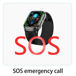 ساعة ذكية أنيقة للبيع بالجملة من AMOLED لمراقبة الصحة ساعة مراقبة ضغط الدم Montre Connecte ECG مع - Product Image 5