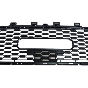 Parrilla estilo TRD para Toyota Tundra 2010-2013, diseño de panal negro con accesorios de montaje - Product Image 4