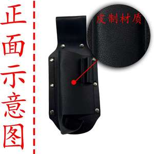 <b>Leather</b> Cup Sleeve With Buckle Closure Insulated Bottle <b>Protector</b> For Outdoor Hiking Green Color Ztc585 - Product Image 2