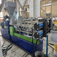 Machine de fabrication de granulés de plastique PET de 500KG, machine de granulation parallèle à double vis