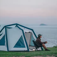 Tente à colonne d'air compacte et ultra-légère Swag Tente de camping de randonnée en plein air d'usine en gros Tente gonflable de voyage à double couche
