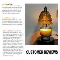 Lampe chauffe-bougie pour bougies en pot, chauffe-cire de luxe, brûleur de cire en gros