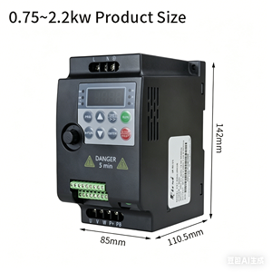 Variateur de fréquence triphasé haute performance 1,5 kW-11 kW 380 V pour la régulation de vitesse contrôlée par machine - Product Image 5