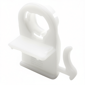 Support de vanne d'admission en plastique blanc, fixation murale, design minimaliste - Product Image 3