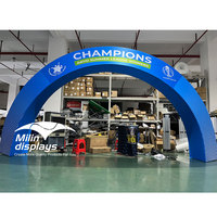 Arche de podium de marque pour événements sportifs, décoration de scène, arche en tissu, présentoirs 3D pour les courses sportives