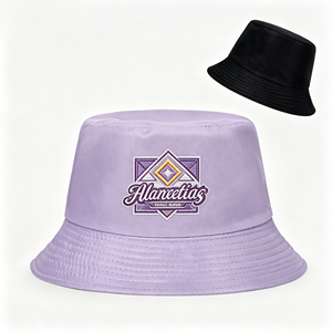 Lightweight <b>Reversible</b> Fisherman <b>Hat</b>, Custom Logo Embroidery <b>Bucket</b> Cap for Adults - Product Image 3