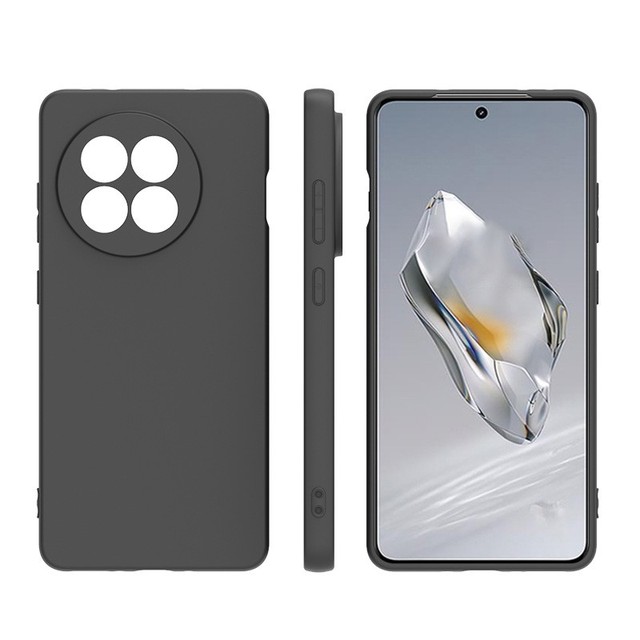 Black Soft Silicone Case for OnePlus 1+ Nord 4 CE3 Lite 5G One Plus ACE 5 Pro 11R 12 Soft TPU Good Quality Back Phone Cover