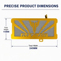 Protector de Radiador para Yamaha MT-15 MT15 2018-2021, Rejilla Protectora de Acero Inoxidable, Sin Perforación, Modificación, Venta al por Mayor