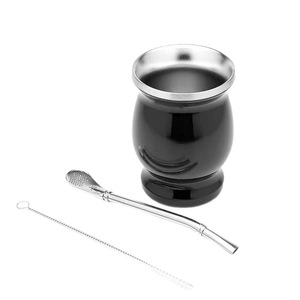 <span class=keywords><strong>Taza</strong></span> de café <span class=keywords><strong>mate</strong></span> argentina de acero inoxidable de 8 oz al por mayor a precio de fábrica - Product Image 3