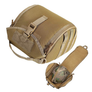 Bolsa Táctica de Nailon para Casco de Motocicleta, Organizador Clásico de 1-3 Compartimentos, 23*15*32cm, <span class=keywords><strong>Kit</strong></span> de Primeros Auxilios para Deportes al Aire Libre - Product Image 1