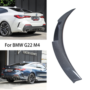 For 4 Series G22 Coupe/M4 G82 M4 Style Carbon Fiber Rear Spoiler Trunk Wing 2020-2025 - Product Image 2