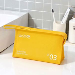 New Summer Pool PVC Waterproof Makeup Bag Jelly Colorful Wash Bag Travel <b>Toiletry</b> Cosmetic <b>Storage</b> Bag - Product Image 5