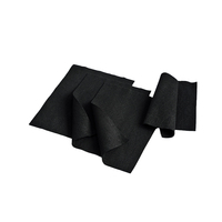 Gran oferta, cabina de pulverización compuesta de 0,5 Mm, filtro de polvo, tela de fieltro de fibra de carbono activado para revestimiento absorbente de olores, industria de zapatos