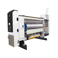 Machine d'impression/découpe/emboutissage automatique haute vitesse 2, 3 ou 4 couleurs pour carton et papier
