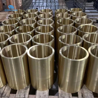 CH420 CH430 CH660 CH870 Douille excentrique en bronze pour concasseur à cône, Pièces de rechange en bronze à haute teneur en plomb moulées par centrifugation