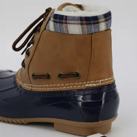 Bottes de neige imperméables YL504 personnalisées de haute qualité, marron, mi-mollet, pour femme, idéales pour l'extérieur et l'hiver