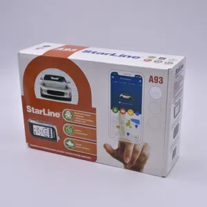 Auto a due vie Alalrm Smart Key LCD con accesso chiave senza chiave telecomando A93 In allarme auto