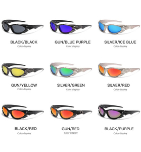 Occhiali da Sole Polarizzati da Uomo in Metallo, Design Sportivo, Antiabbagliamento, Protezione UV, con Logo di Marca, Modello Oak - Product Image 2