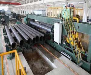 Tuyau d'huile en acier au carbone St37 SS400 S275jr ERW, diamètre 32mm 25mm 2 pouces, certifié ISO9001, MOQ 5 tonnes, découpe, perçage, soudage - Product Image 4